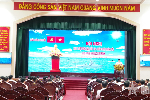 Quân chủng Hải quân kiểm tra công tác huấn luyện tháng đầu năm 2025 tại Bộ tư lệnh Vùng 4