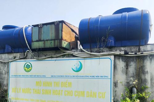 Thí điểm xử lý nước thải sinh hoạt ven biển: Mô hình không hiệu quả