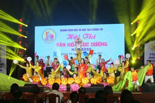 Gần 1.500 giáo viên, học sinh tham gia Hội thi văn hóa học đường tỉnh Quảng Trị