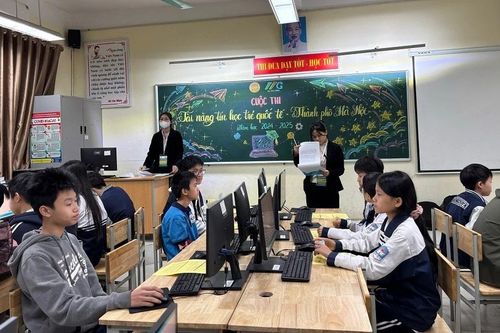 Hơn 80% thí sinh cuộc thi tài năng tin học trẻ quốc tế đạt chuẩn đánh giá
