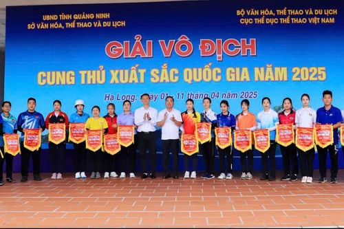 Quảng Ninh: Khai mạc Giải Vô địch Cung thủ xuất sắc quốc gia 2025.