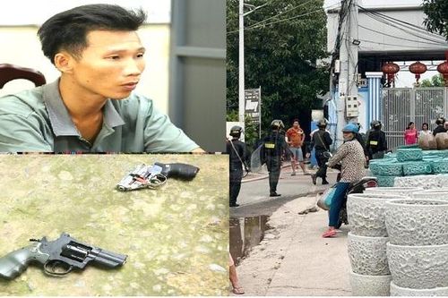 Lời khai của kẻ dùng súng khống chế đôi nam nữ trong nhà trọ ở Bình Dương