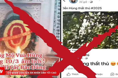 Bác bỏ thông tin thất thiệt về sự cố tại Đền Hùng