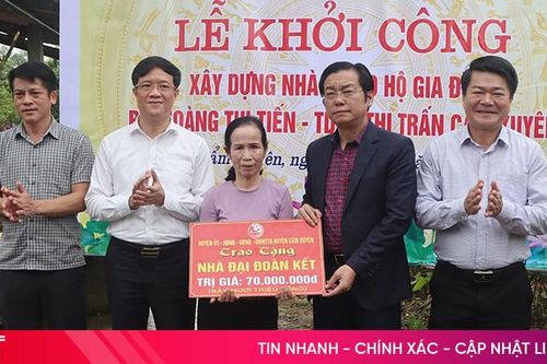 Cẩm Xuyên hoàn thành khởi công, sửa chữa 267 nhà tạm, nhà dột nát