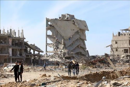 Ai Cập, Pháp và Jordan kêu gọi quốc tế thúc đẩy lệnh ngừng bắn tại Gaza