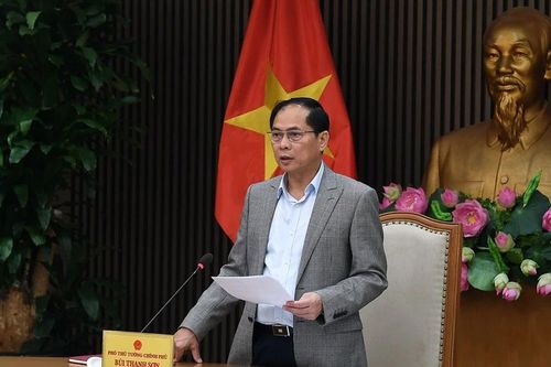 Họp Tổ công tác về hợp tác kinh tế, thương mại với Hoa Kỳ