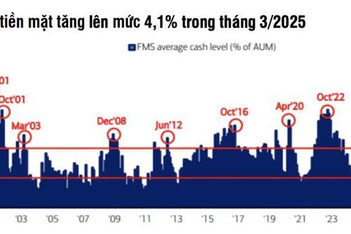 Thương chiến khốc liệt, các quỹ đầu tư thế giới tăng nắm tiền mặt