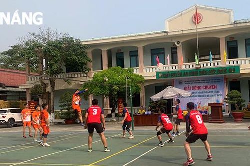 Sôi nổi giải bóng chuyền truyền thống của bộ đội biên phòng