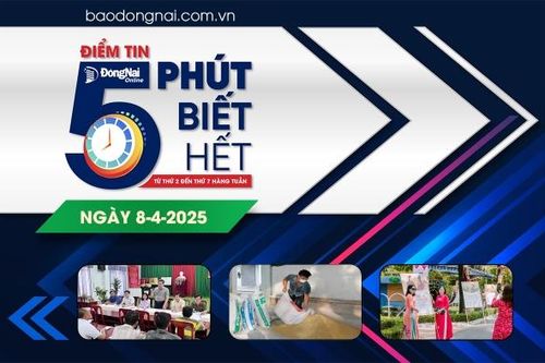 Điểm tin '5 phút biết hết' sáng 8-4: Hiệp hội Chăn nuôi Đồng Nai đề xuất giải pháp tăng nhập khẩu sản phẩm nông nghiệp từ Mỹ