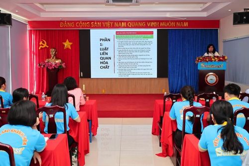 Tập huấn an toàn hóa chất