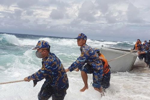 'Biệt đội kéo thuyền' ở An Bang