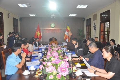 Họp chung khảo Giải Báo chí Phật giáo toàn quốc lần thứ 1 năm 2024