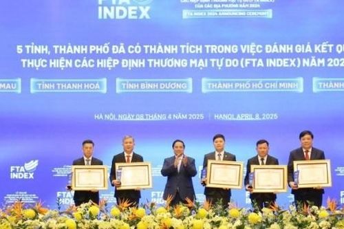 Cà Mau dẫn đầu cả nước về chỉ số FTA Index năm 2024