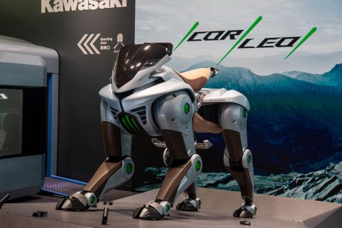 Ảnh thực tế 'robot siêu thú' Kawasaki Corleo vừa ra mắt tại Nhật Bản
