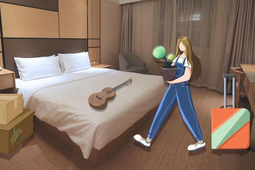 Khách sạn thành nơi ở trọ của giới trẻ Trung Quốc