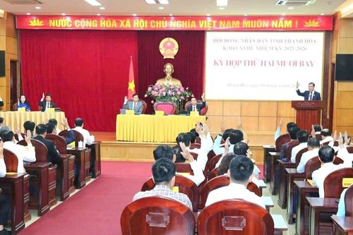 HĐND tỉnh Thanh Hóa thông qua 25 nghị quyết quan trọng