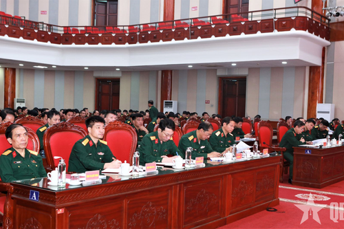 Bộ tư lệnh Thủ đô Hà Nội rút kinh nghiệm huấn luyện