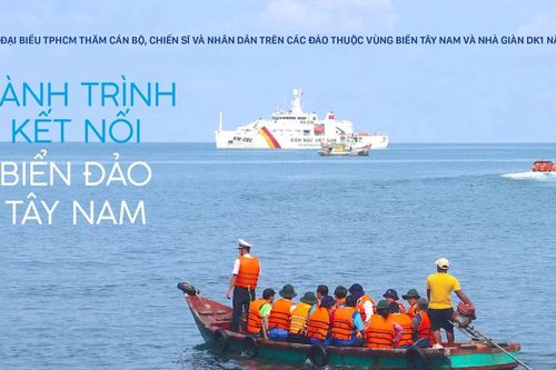 Ra mắt kỷ yếu điện tử về chuyến hải trình đến các đảo Tây Nam và nhà giàn DK1