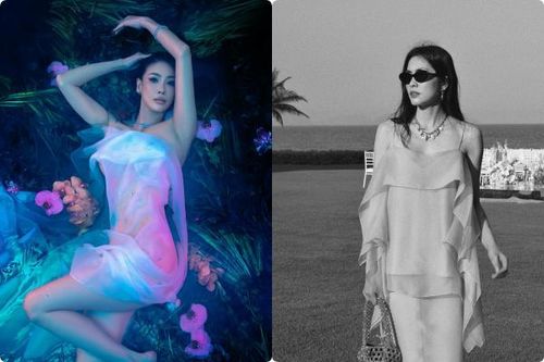 Hot face sao Việt: Hà Kiều Anh ngâm nước lạnh để chụp ảnh