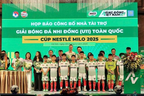 55 đội tranh tài tại Giải Bóng đá Nhi đồng U11 toàn quốc năm 2025