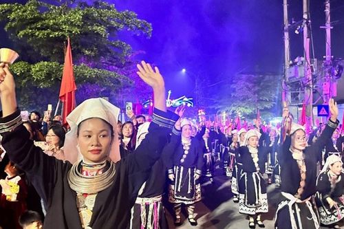 Ấn tượng Lễ hội Carnaval đường phố 'Bắc Kạn lung linh sắc màu'