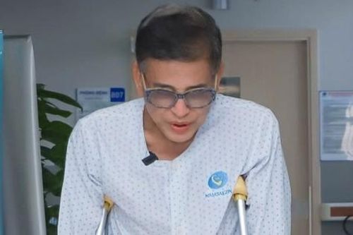 MC Thanh Bạch ngã xuống hố sâu 3 m