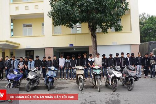 Tạm giữ 21 thanh, thiếu niên gây rối trật tự công cộng