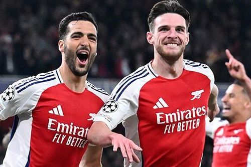 Arsenal thiêu đốt Real Madrid: Ngày Declan Rice che mờ dải ngân hà