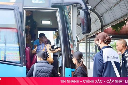 Dịch vụ vận tải dịp lễ 30/4 - 1/5: Xe khách tăng tuyến, không tăng giá