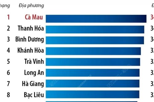 FTA Index năm 2024: Cà Mau đứng đầu bảng xếp hạng
