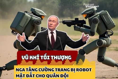 Tìm 'vũ khí tối thượng', Nga xác định robot là quân bài chủ lực trên chiến trường