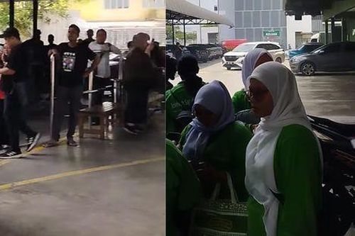 Siêu thị Malaysia bất ngờ bốc cháy, hàng trăm người hoảng loạn tháo chạy thoát thân