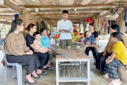 Anh Nùi gương mẫu, năng động