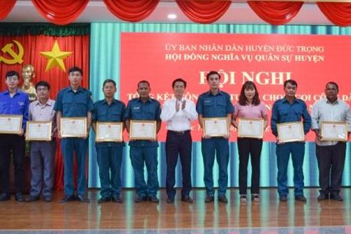 Đức Trọng tổng kết công tác tuyển chọn, gọi công dân nhập ngũ năm 2025
