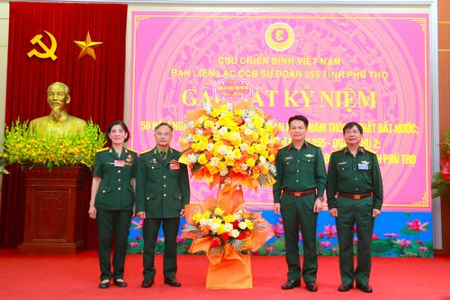 Gặp mặt Ban liên lạc CCB Sư đoàn 355 tỉnh
