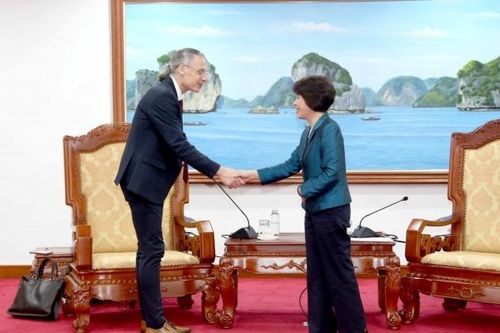 Thứ trưởng Bộ Tài chính Nguyễn Thị Bích Ngọc tiếp Phó Chủ tịch Tập đoàn Marvell Noam Mizrahi