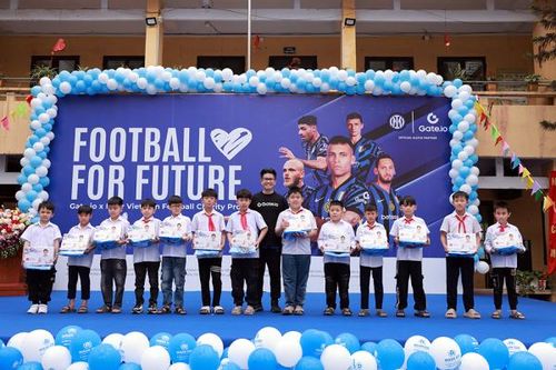 Đối tác Inter khởi động chương trình 'Football for Future' tại Việt Nam