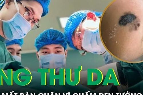 Chấm đen tưởng vô hại suýt khiến người phụ nữ mất bàn chân