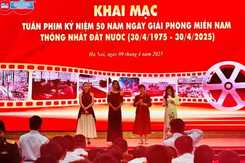 Khai mạc Tuần phim kỷ niệm 50 năm Ngày thống nhất đất nước