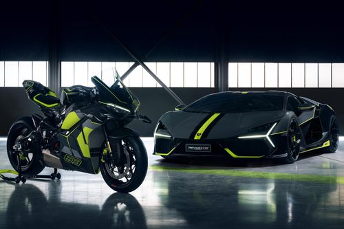 Siêu môtô Ducati Panigale V4 S lấy cảm hứng từ Lamborghini Revuelto