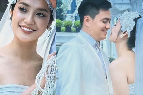 Hoa hậu người Tày bất ngờ khoe ảnh cưới, fan tò mò danh tính ông xã