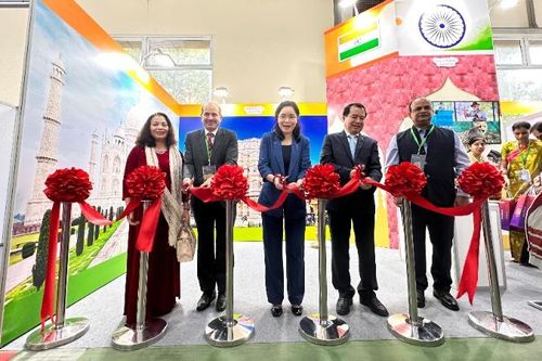 Ấn Độ quảng bá hình ảnh tại Hội chợ Du lịch quốc tế Việt Nam 2025