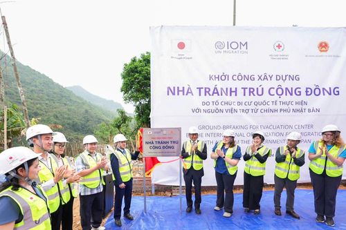 Nhật Bản, IOM và UNICEF chung tay hỗ trợ Cao Bằng sau bão Yagi