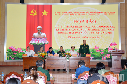 Họp báo Hội thảo Khoa học cấp quốc gia kỷ niệm 50 năm Ngày giải phóng miền Nam