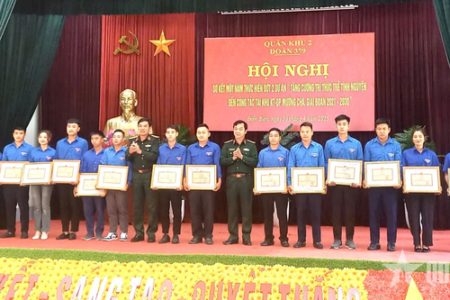 Đoàn Kinh tế - Quốc phòng 379 (Quân khu 2) sơ kết đợt 2 Dự án 174 của Bộ Quốc phòng
