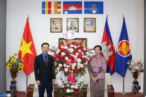 Trung ương Đoàn TNCS Hồ Chí Minh chúc mừng Tết cổ truyền Chôl Chnăm Thmây