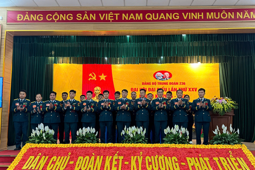 Ba đột phá chiến lược của Đảng bộ Trung đoàn 236 nhiệm kỳ mới