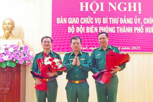 Bộ đội Biên phòng TP Huế có tân Chính ủy