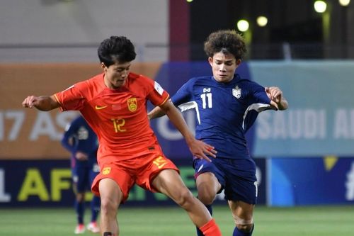 Thua U17 Trung Quốc, U17 Thái Lan trắng tay rời giải châu Á