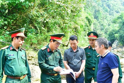 Bộ Chỉ huy Quân sự tỉnh kiểm tra tiến độ xây dựng các công trình quốc phòng